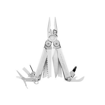 Leatherman 2H Wave+ Multi-Tool - 18-in-1 Edelstahlwerkzeug - Edelstahl