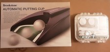 Brookstone Automatic Putting Cup W/Festive Golf Tool Kit