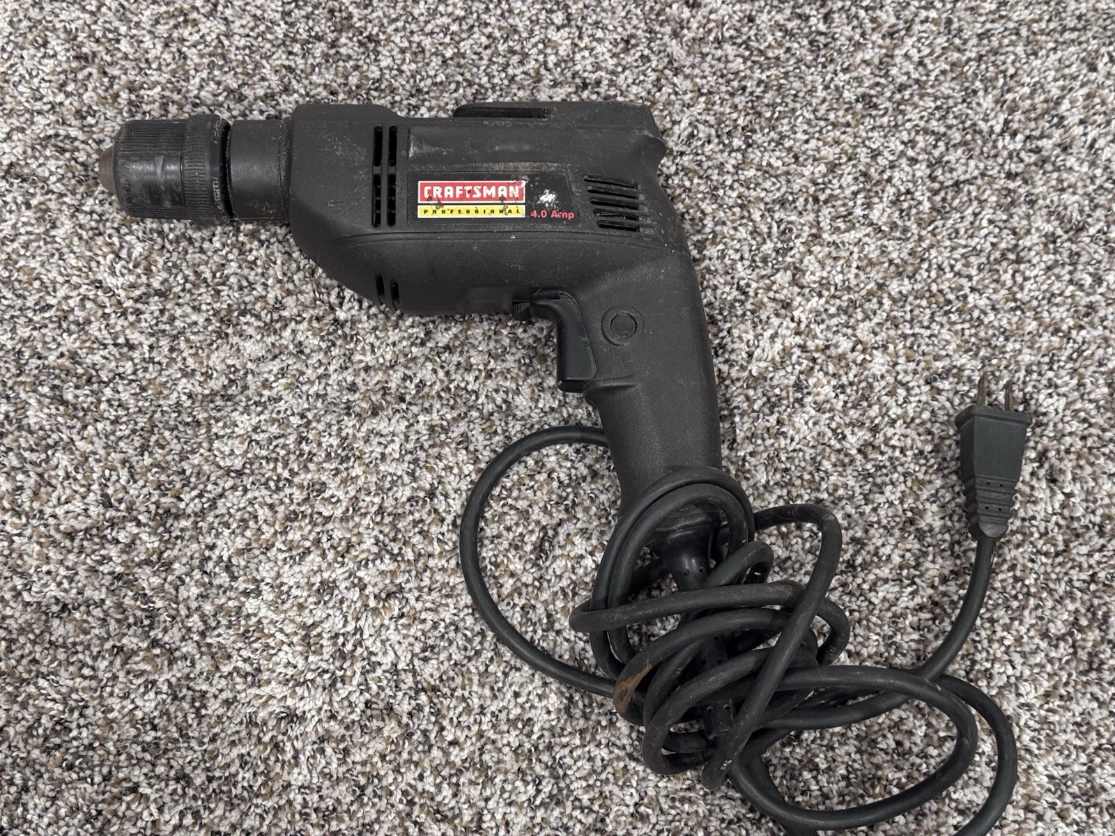 Sears Craftsman Electric 3/8 in. Variable Speed Drill Model 