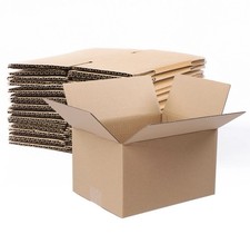 50 10x8x6 Cardboard Shipping Boxes Cartons Packing Moving Mailing Box Supply Hut