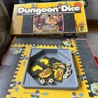 Dungeon Dice Board Game Vintage Rare 1977 Parker Bros. Complete Set Used (p)