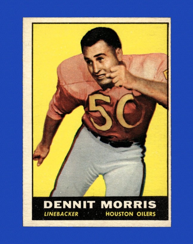 1961 Topps Set-Break #147 Dennit Morris EX-EXMINT *GMCARDS*