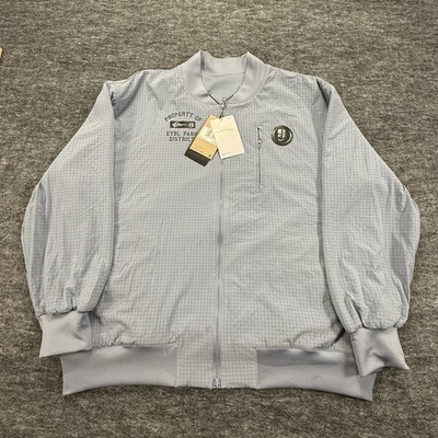 Nike EYBL Park District Jacket Mens L Sabrina Reversible Gray Basketball Warmup