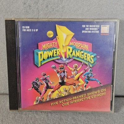 Mighty Morphin Power Rangers Windows 3.1 Interactive PC CD-ROM 