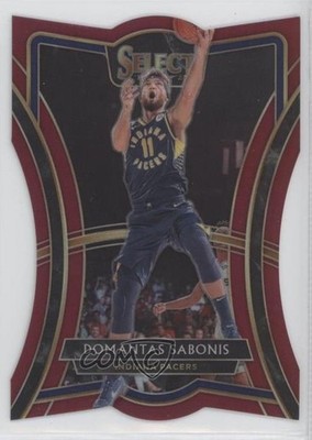 2019 Panini Select Premier Level Maroon Prizm 114/175 Domantas Sabonis #186 0a7d