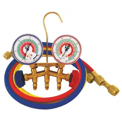 Jb Industries M2-5-410A Manifold Gauge, 2-Valve