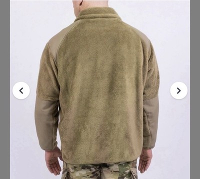 Propper Gen III Fleece military Jacket Tan L/R New with Tags