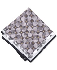 Alfani Men's Modern Medallion Pocket Square