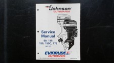 Johnson Evinrude Outboards Service Manual 90-175 60 LV 1994 OMC