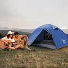 Night Cat 2 Person 3 Season Camping Tent Backpacking Tent for Hiking Cycling