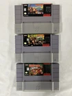 New ListingDonkey Kong Country Trilogy Super Nintendo SNES 1 2 3 Tested Authentic!