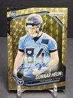 2025 Panini Prizm Football Gold Vinyl Gunnar Helm #359
