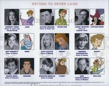 2002 Press Photo "Return to Neverland"H Owen,B Weaver,C Burton,J Bennett,