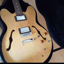Epiphone D-91 Semi-Hollow Chitarra elettrica beige seriale 000030046