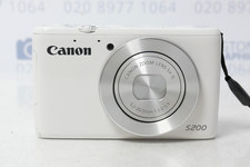 Canon Powershot S200 10MP White - Compact Digital Camera - Tested + Working