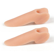 2/4Pcs Gel Pinky Bunion Corrector Little Toe Separator Bunionette Pads Toe for P