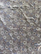 Geometric Print Curtain Panels THREE PANELS 8...