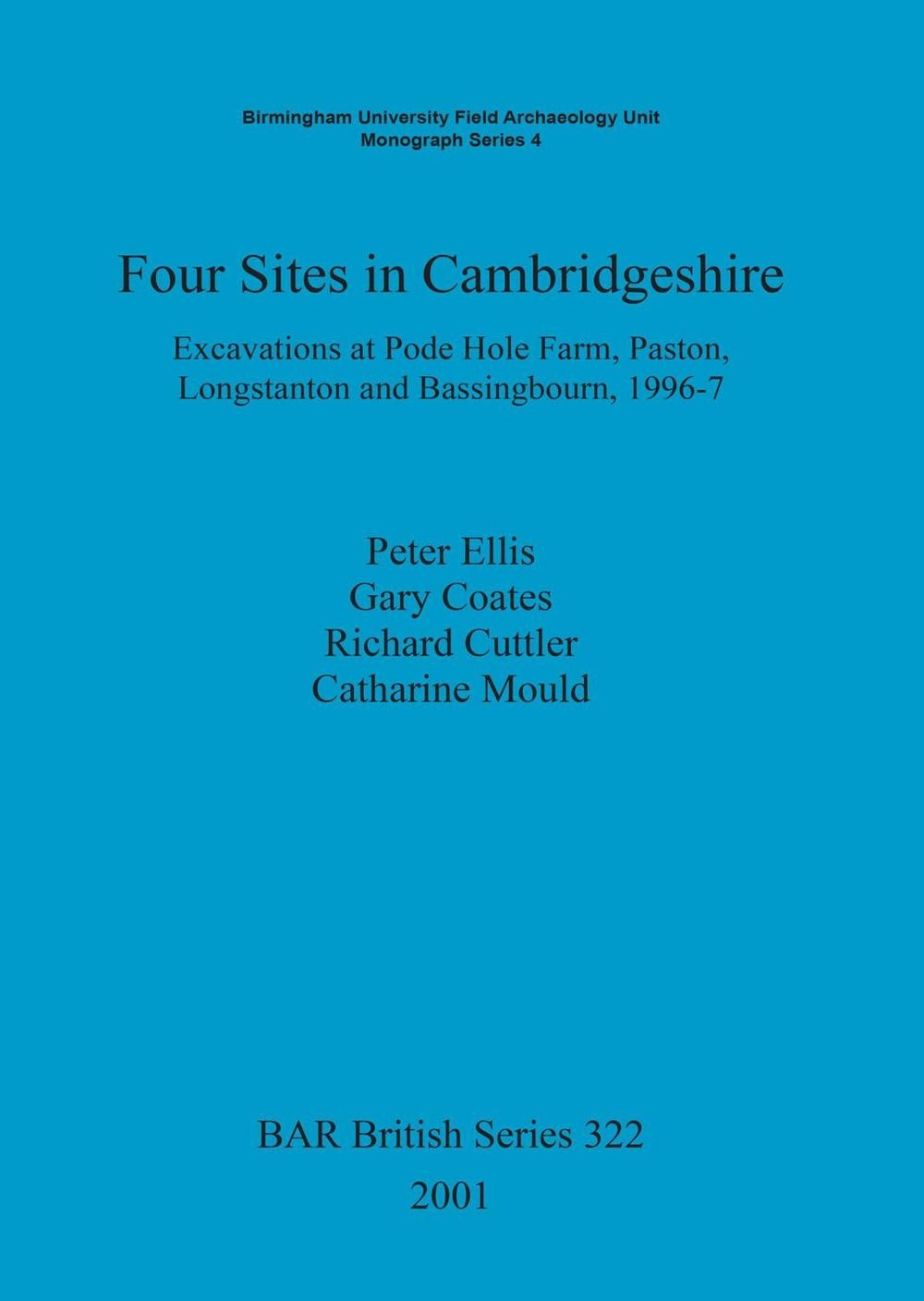 British Archaeological Reports British Ser.: Four Sites in ...