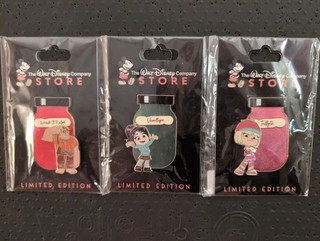 Disney DEC Shades Of Magic Wreck It Ralph Pin Lot