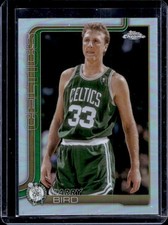 2025-26 Topps Chrome Larry Bird Refractor #243 Celtics