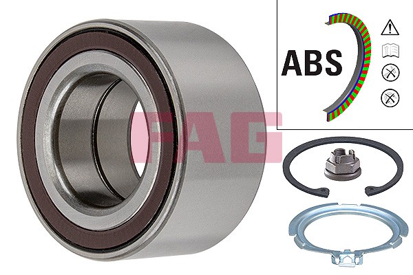 713 6308 50 FAG wheel bearing set for Dacia, Renault