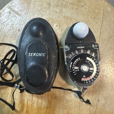 Sekonic Studio Deluxe Model L-28C Exposure Meter w/ Case