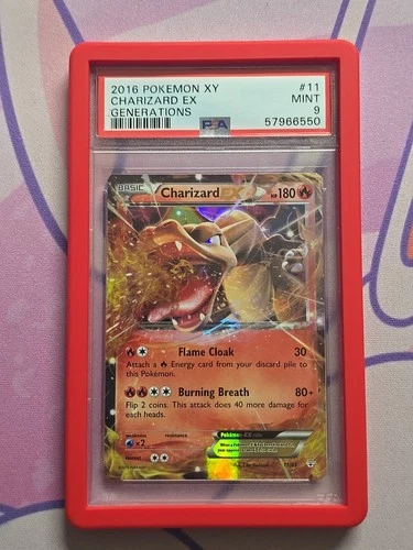 2016 Pokemon XY Charizard EX Generations 11/83 PSA 9