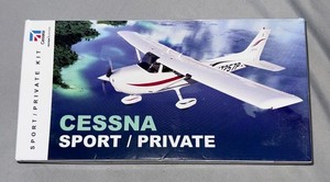 Cessna Sport/private Kit: Pilot Logbook & Eb6 Flight Computer Plotter/Garmin 