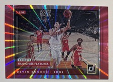 2021-22 Panini Donruss #29 Devin Booker Franchise Features Pink Holo Laser
