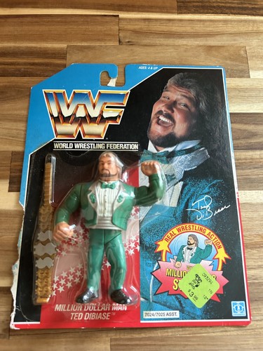 Million Dollar Man Ted Dibiase WWF Wrestling Hasbr...