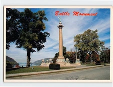 Postcard Battle Monument United States Military Academy West Point New York USA