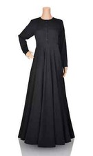 FREE POST - Womens Modest Dress Plain Abaya Burqa Kaftan. Farasha Jilbab Ladies