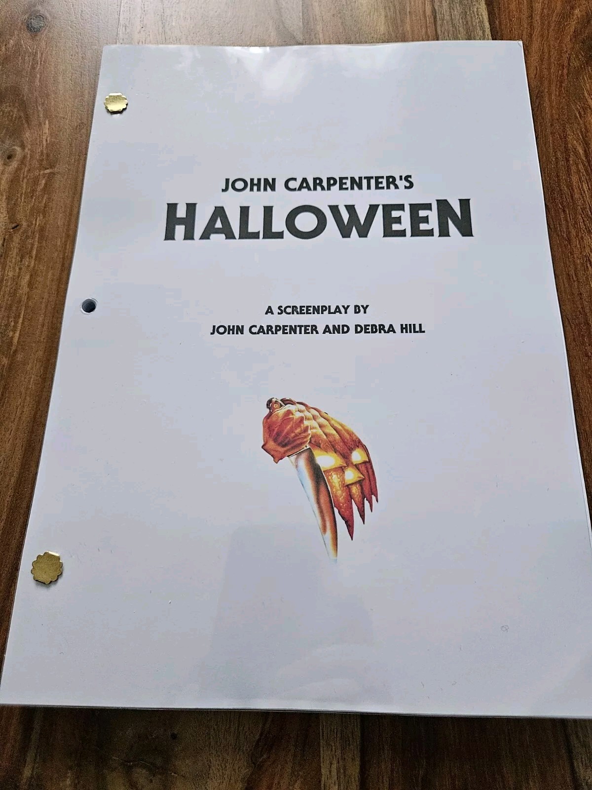 Halloween Scénario Complet Du Film Réimpression Script