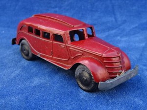 Occasion - Rare Autocar Solido Démontable Environ 1:76 - Baby Bus En Métal