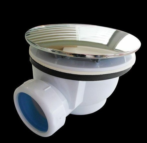 Super Piatto Doccia Resistente Ai Graffi Bianco 100 x 90 Completo Set - Bild 8 von 11