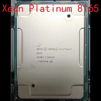 Intel Xeon Platinum 8165 CPU Processor LGA-3647 2.30GHz 24 Core TDP ...