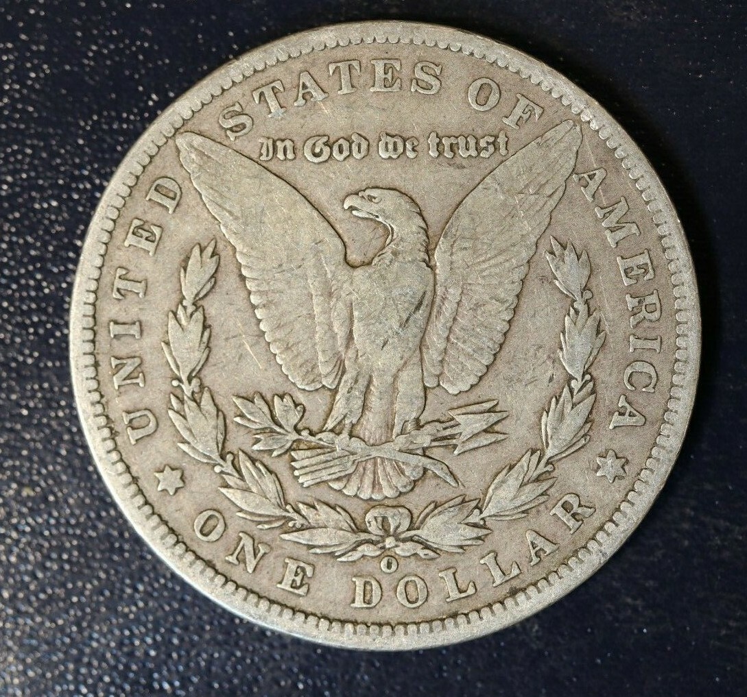 1896-O Morgan Silver Dollar - 90% US Coin - L17C6 | eBay