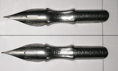 2 Schreibfedern, Pen, Nib, Plume, Pennini, Kalligraphie HEINTZE & BLANCKERTZ 