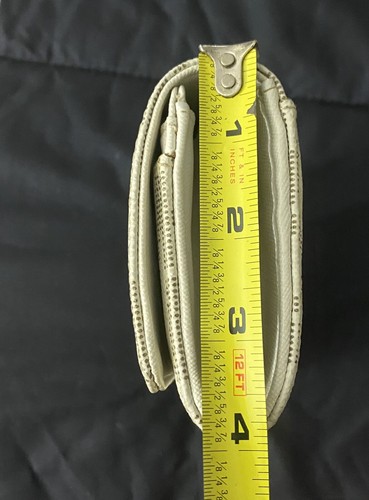 Leather Michael Kors Women Vanilla Signature Logo Wallet - Picture 11 of 11