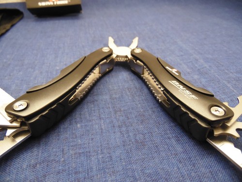 BNSF RAILWAY TRAIN SWISS ARMY FORCE KNIFE-LESS MULTI-TOOL SHEATH PLIERS HO RR - Picture 8 of 12