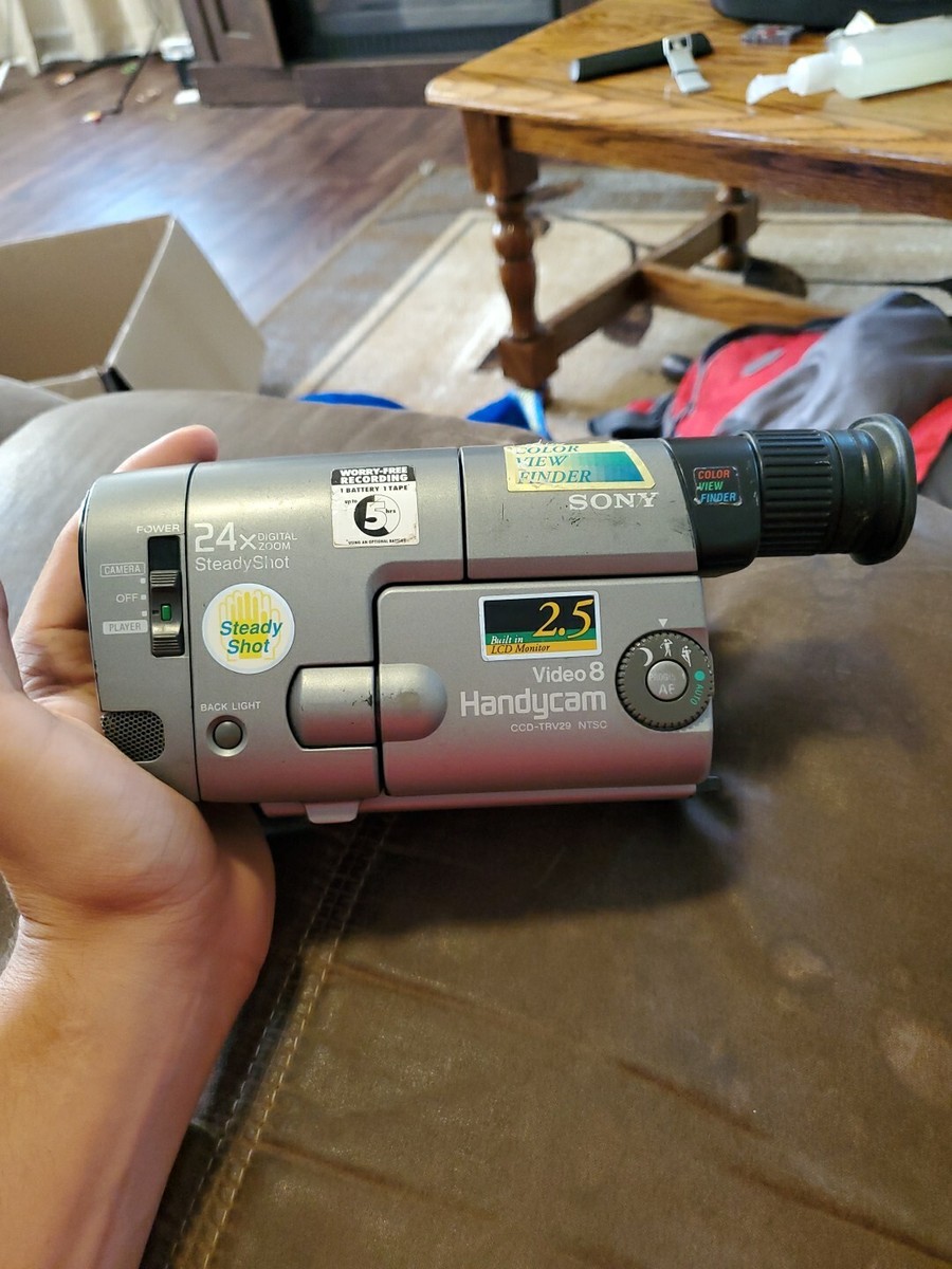 SONY Video8 Handycam CCD-TRV825 ビデオカメラ SONY Video8 Handycam CCD-TRV825 ビデオカメラ 動作品 SONY