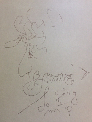 Bruno Bruni signiert Original Zeichnung Katalog Unterschrift Signatur Autogramm