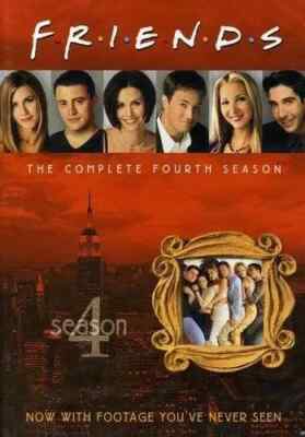 Friends: Season 4 w/Special Features (DVD, 2010, Full Screen) Free Shipping!