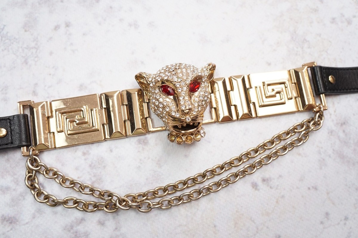 VERSACE for H&M Panther Choker Necklace Panther Head