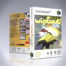 Nintendo 64 Case - NO GAME - Wipeout 64