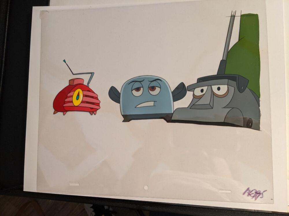 The Brave Little Toaster to the Rescue original hand painted