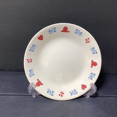 CORELLE HOMETOWN Bread & Butter / Dessert Plates 6 3/4'' (JM3)