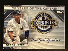 2020 Topps Update Series - 20 Years of the Captain Commemorative Patches...