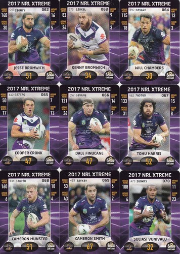 2017 NRL XTREME ALBUM WITH FULL BASE SET - 16 NRL Teams - 160 Common Cards - Picture 5 of 11