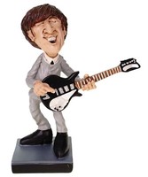 Funny Life Popstar John Aus Der BerüHmtesten Popband Der Welt Figur Karikatur